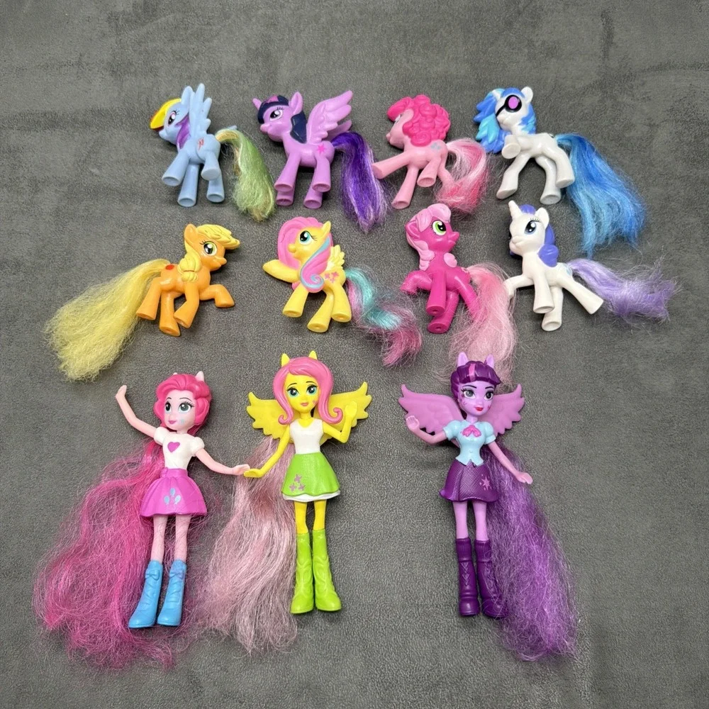McDonald's My Little Pony Equestrian Girls & Pony Lot